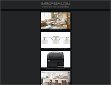 Tablet Screenshot of barrowdems.com